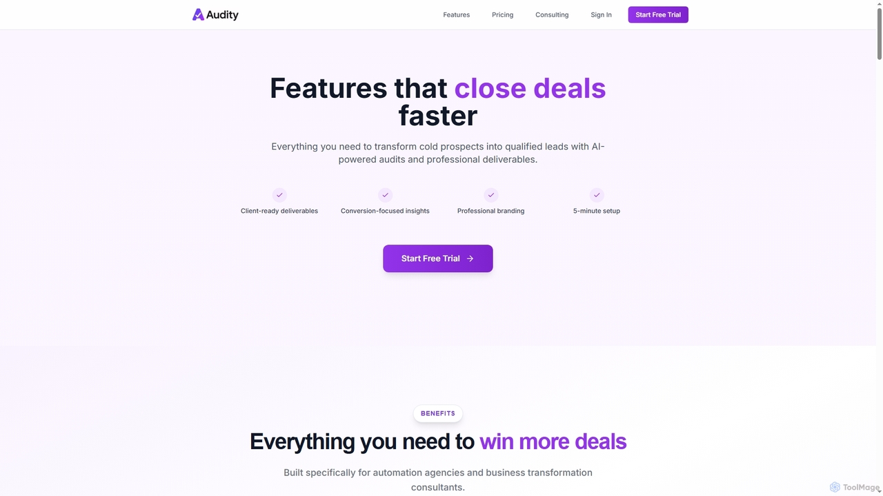 Features - Audity Business Transformation Platform | Audity for Audity