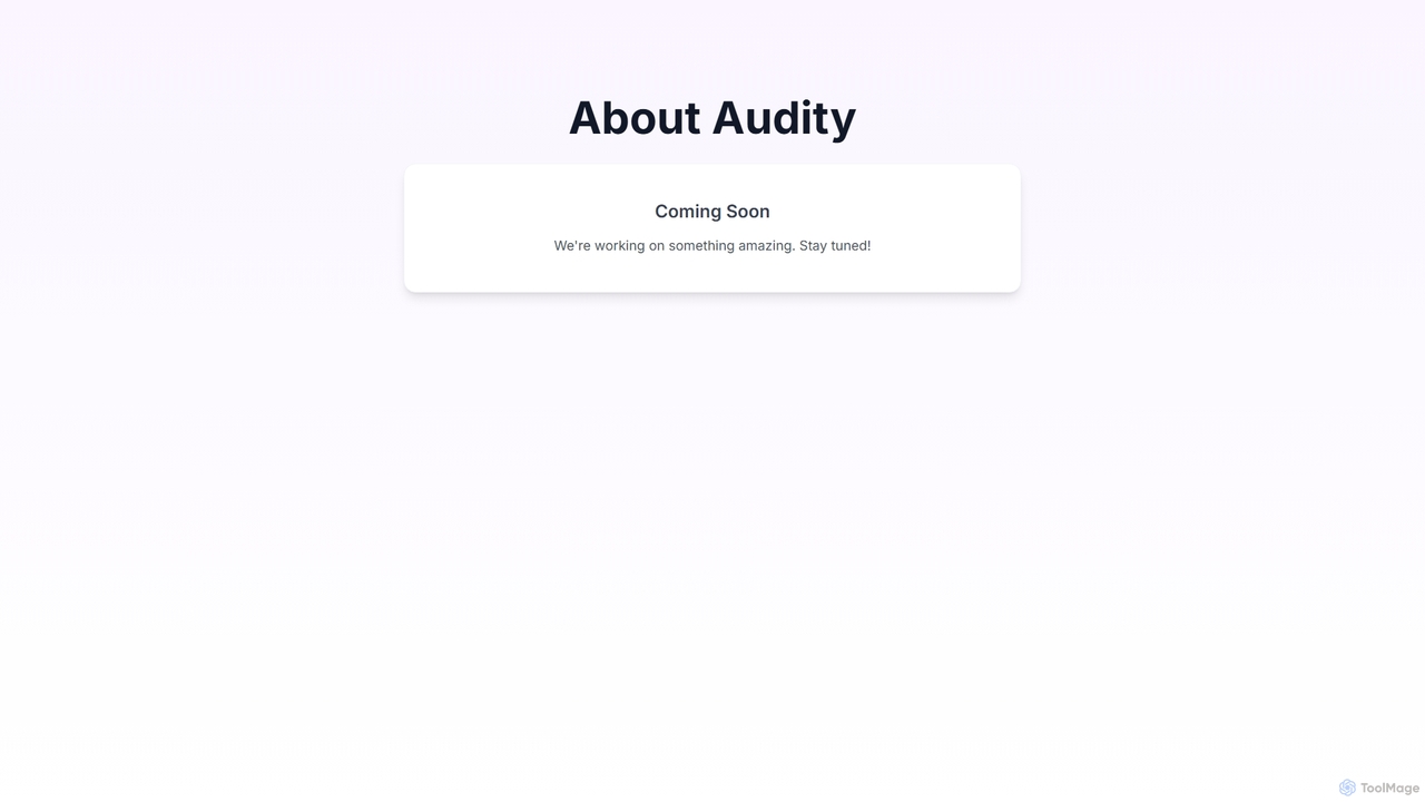 About - Audity Business Transformation Platform | Audity for Audity