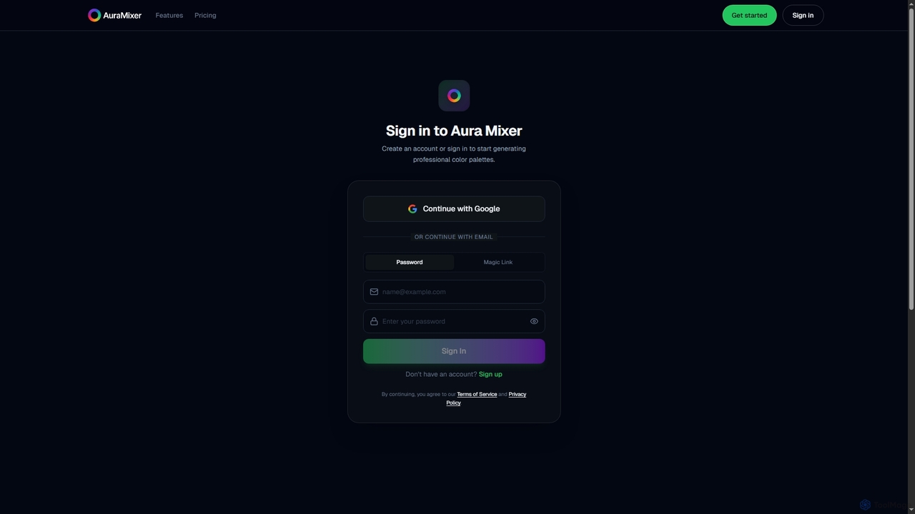 Aura Mixer — Professional AI Color Palettes for Aura Mixer