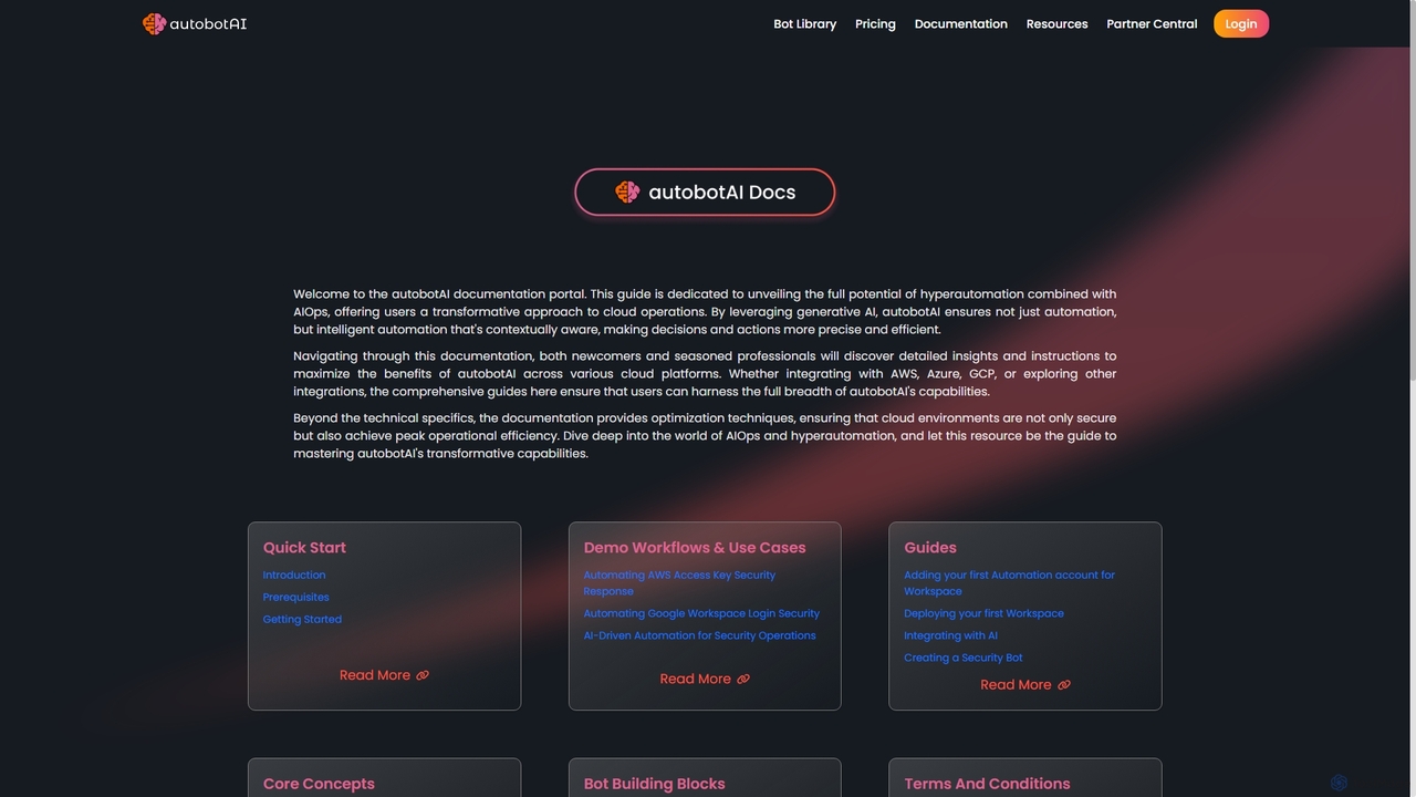 autobotAI Documentation: Complete Guide to Automation and Integration for Autobot