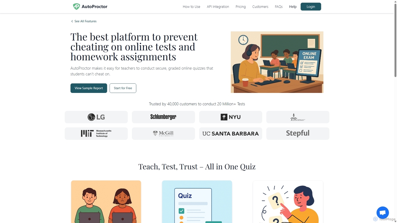 AutoProctor | Educational Exams for AutoProctor