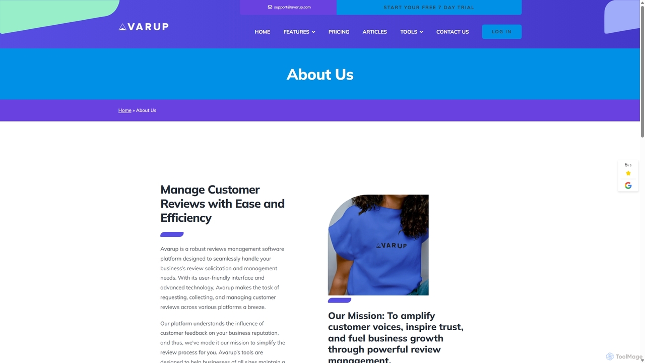Customer Review Management | Business Review Management for Avarup
