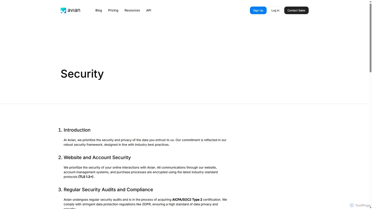 Avian - Security for Avian