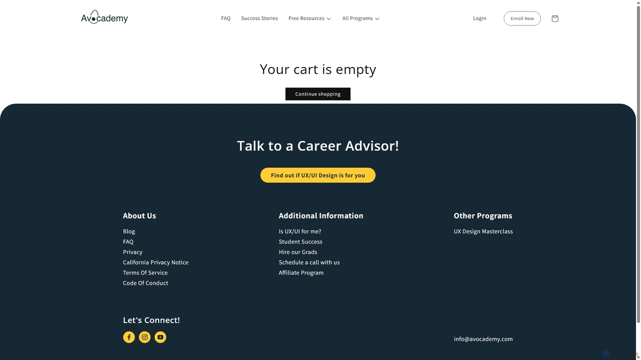 Your Shopping Cart – Avocademy for Avocademy