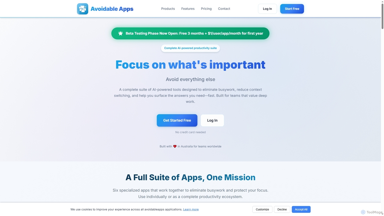 Avoidable Apps