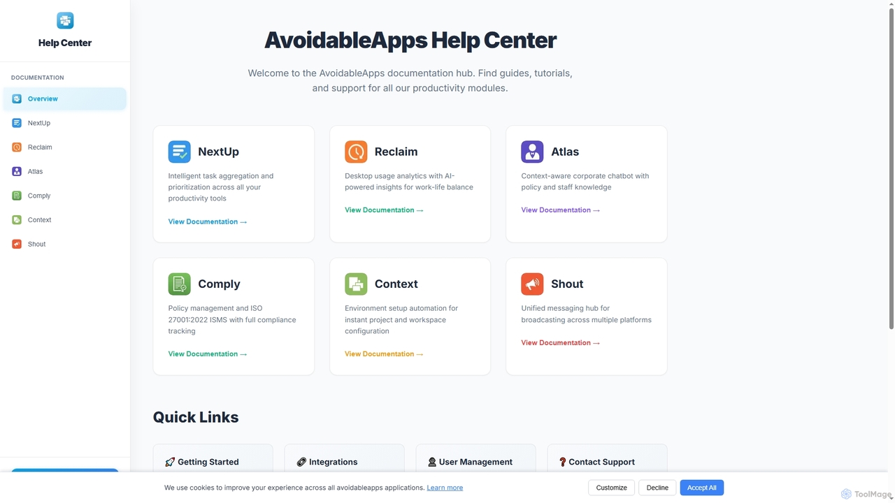 Help Center - AvoidableApps Documentation for Avoidable Apps