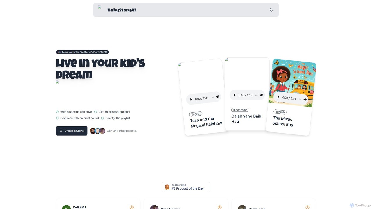 BabyStoryAI