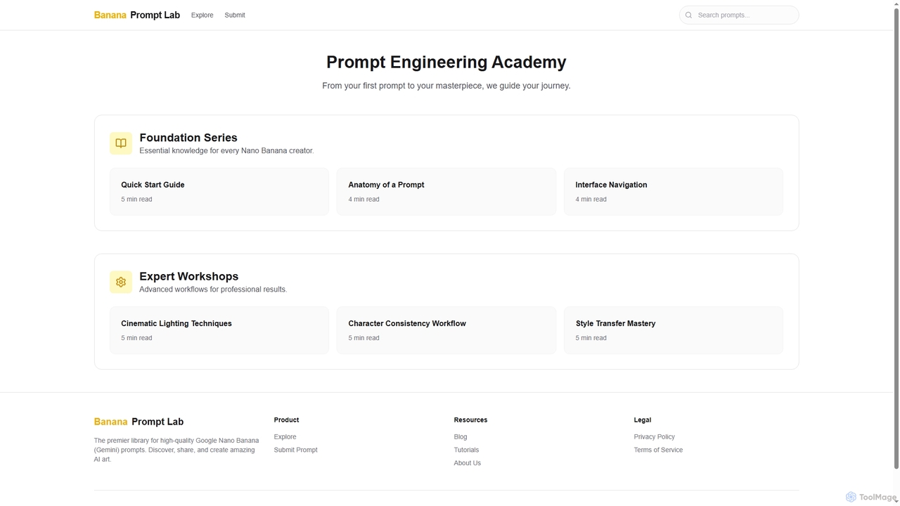 Tutorials - Banana Prompt Lab | Banana Prompt Lab for Banana Prompt Lab