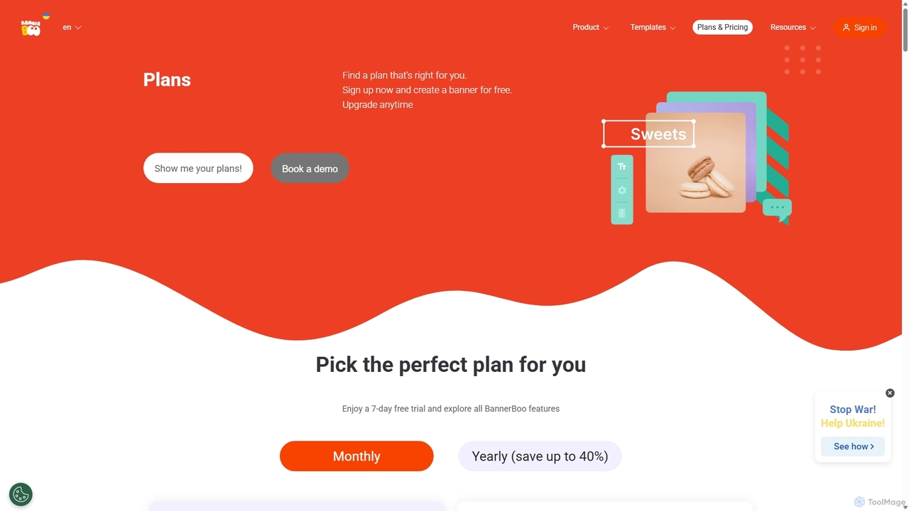 Pricing Plans | BannerBoo for BannerBoo