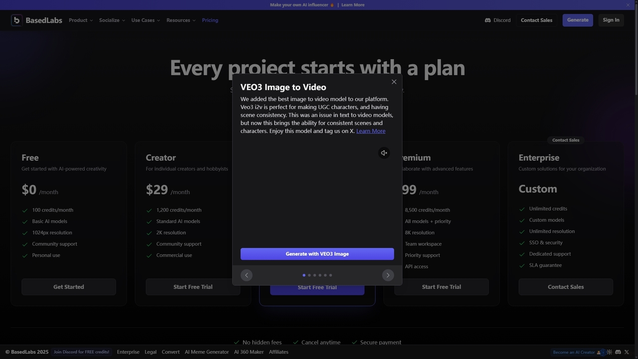 BasedLabs.ai | AI video powerhouse and community for BasedLabs
