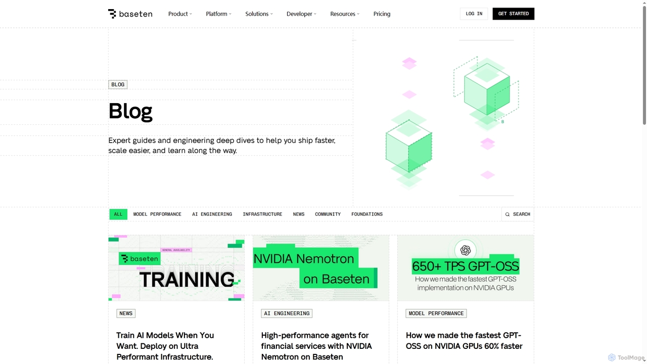 Blog | Baseten for Baseten
