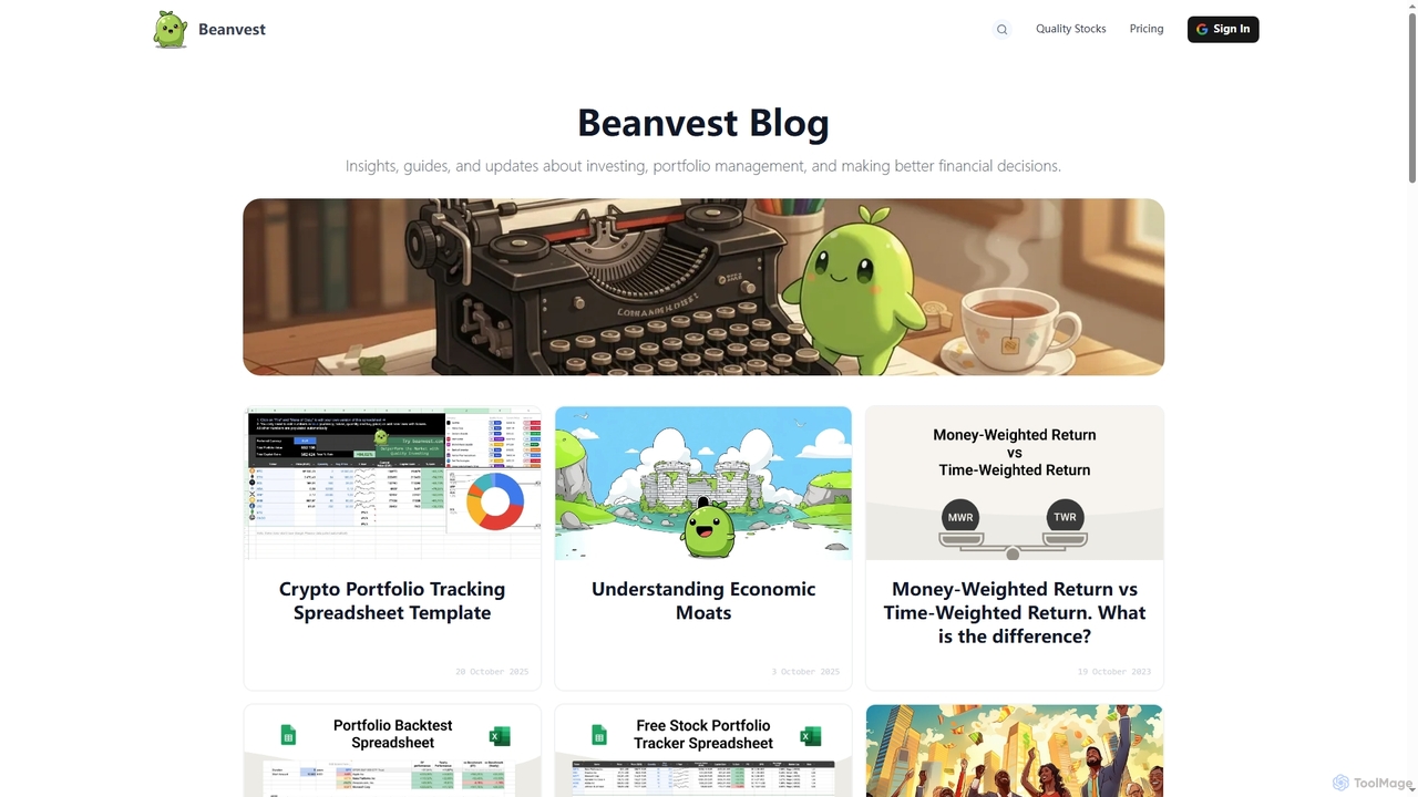 Blog - Beanvest for Beanvest