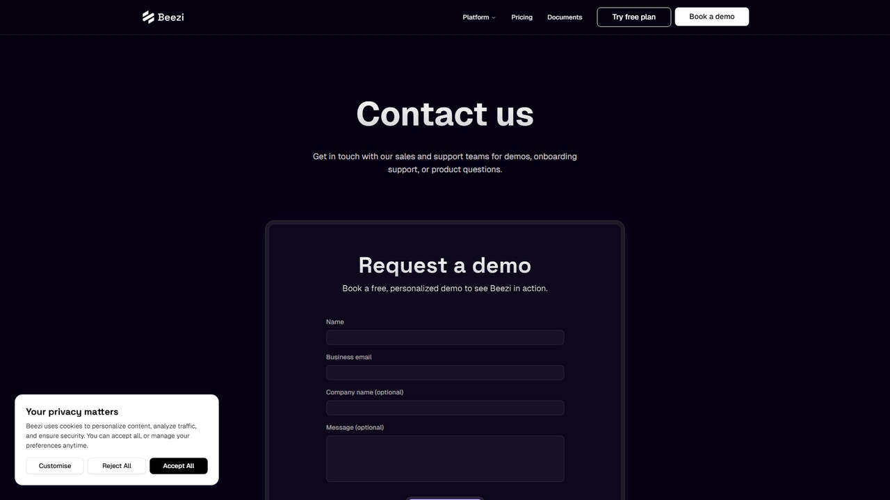 Beezi - Your Hub to Orchestrate AI Development for Beezi