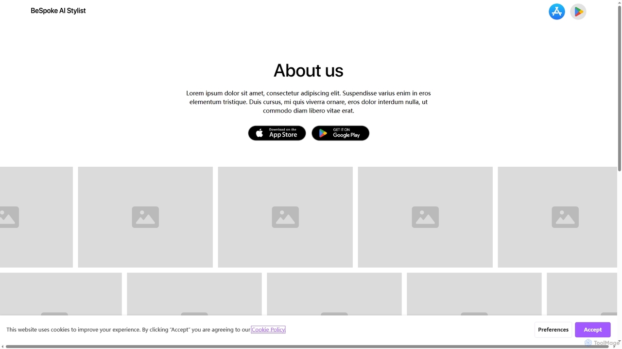 About us for Bespoke AI Stylist