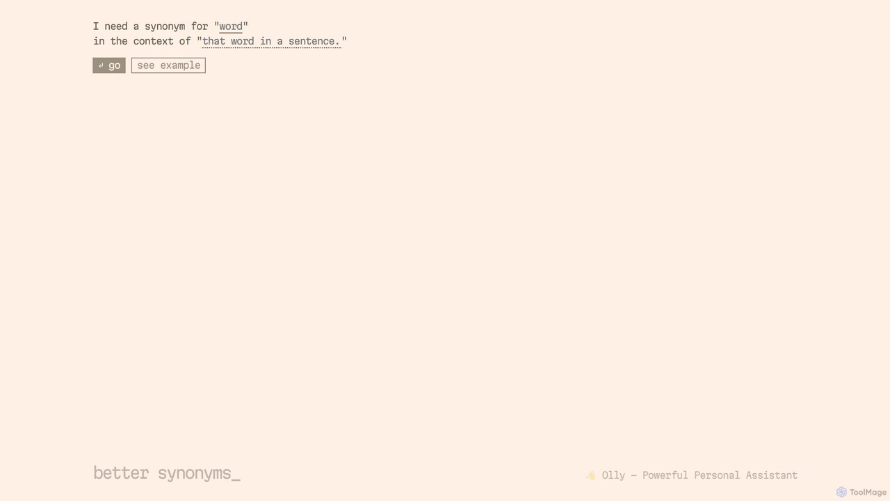 bettersynonyms