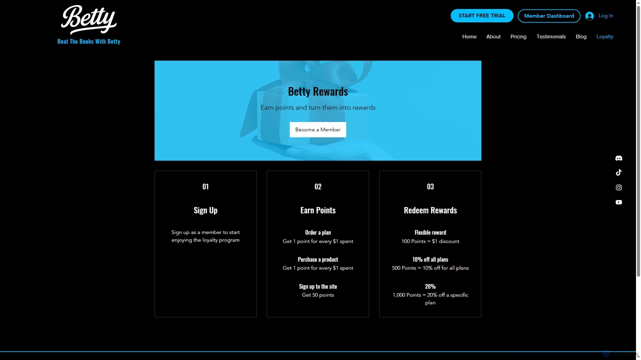 Betty Sports Rewards: Join & Earn Exclusive Benefits for Betty Sports