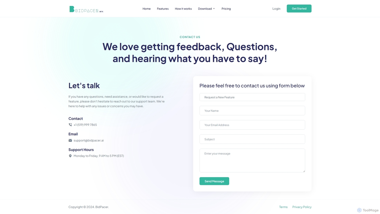 Support - BidPacer - AI Bidder for Freelance Projects. for BidPacer