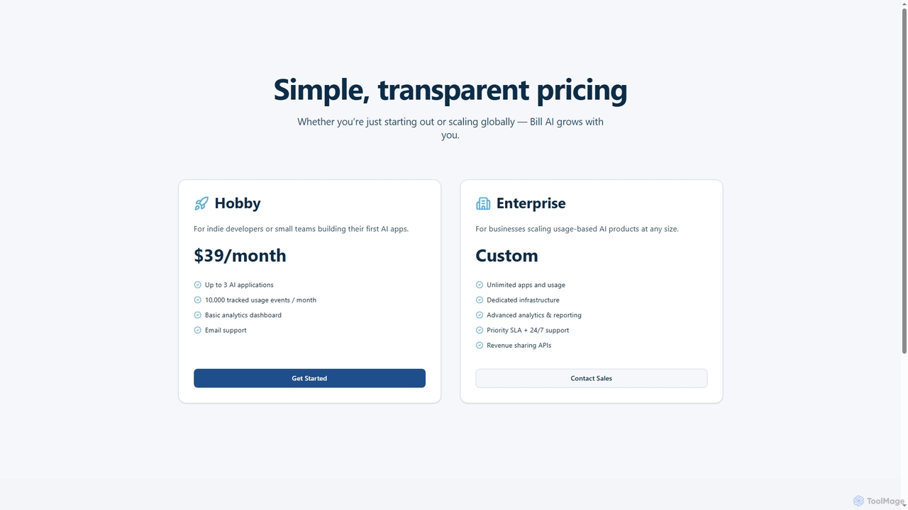 Bill AI – AI-powered SaaS Billing, Usage Analytics & Compliance for Billai
