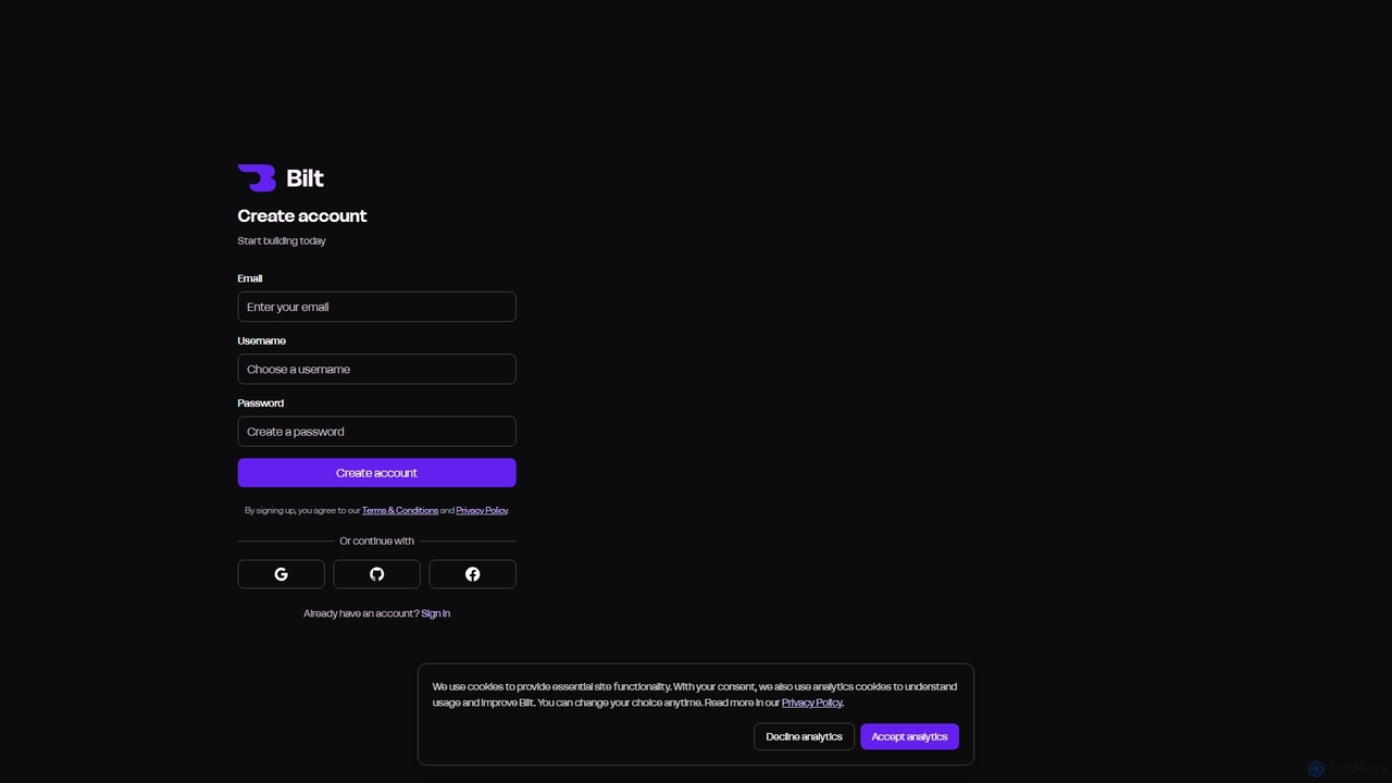 Bilt — AI Mobile App Builder for Bilt
