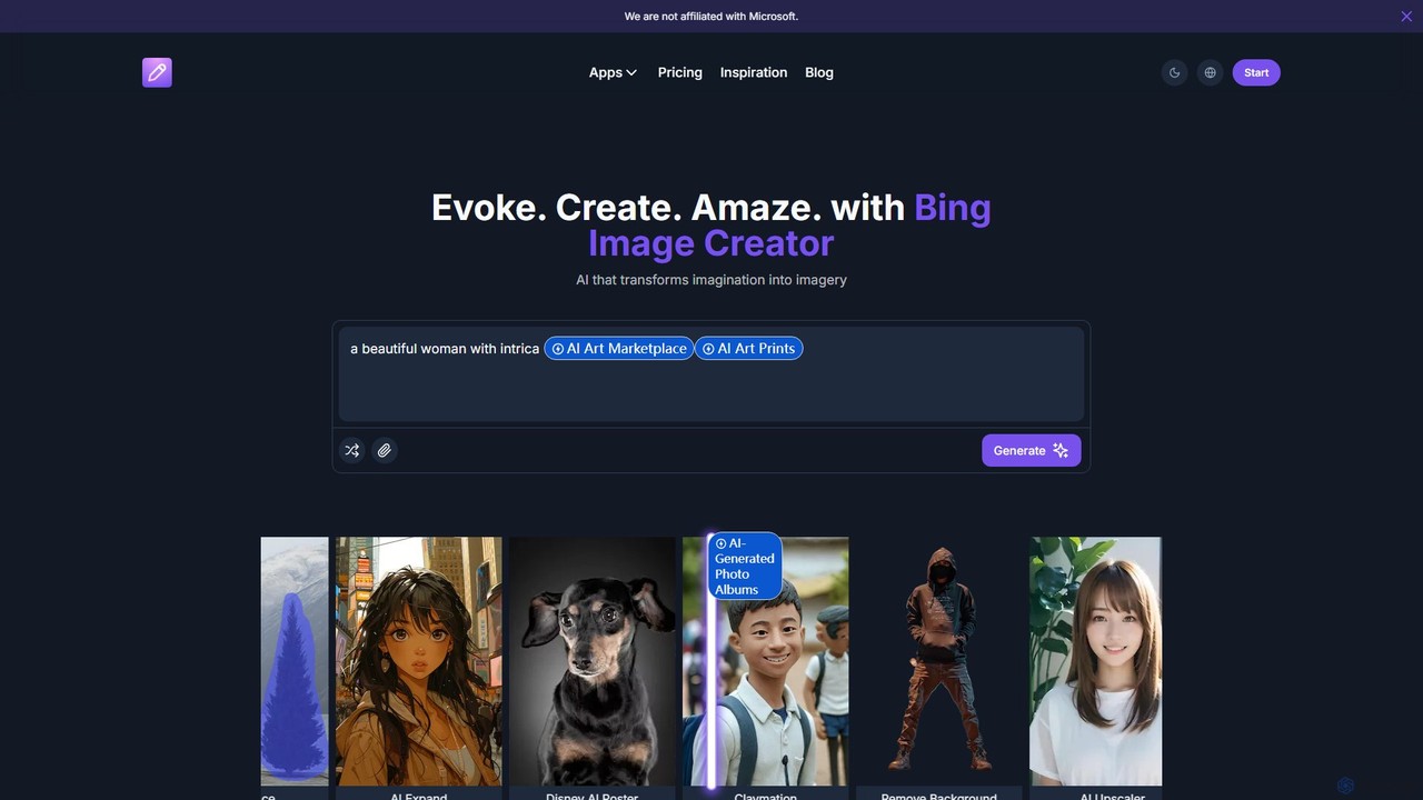 Bing Image Creator