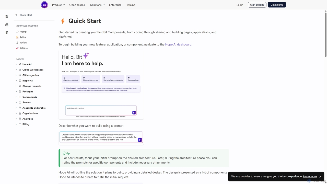 Quick Start | Bit | bit.cloud for Bit