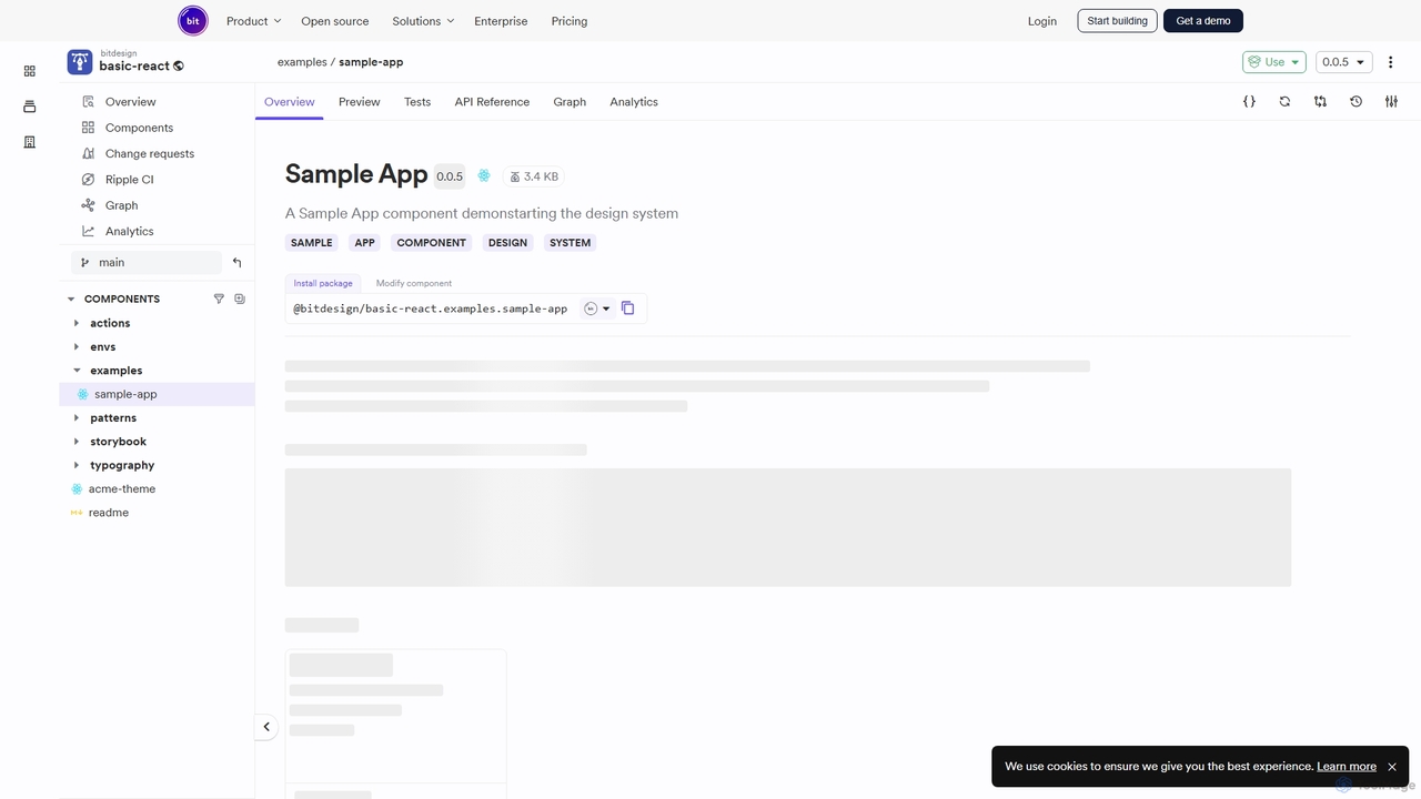 examples/sample-app | bit.cloud for Bit