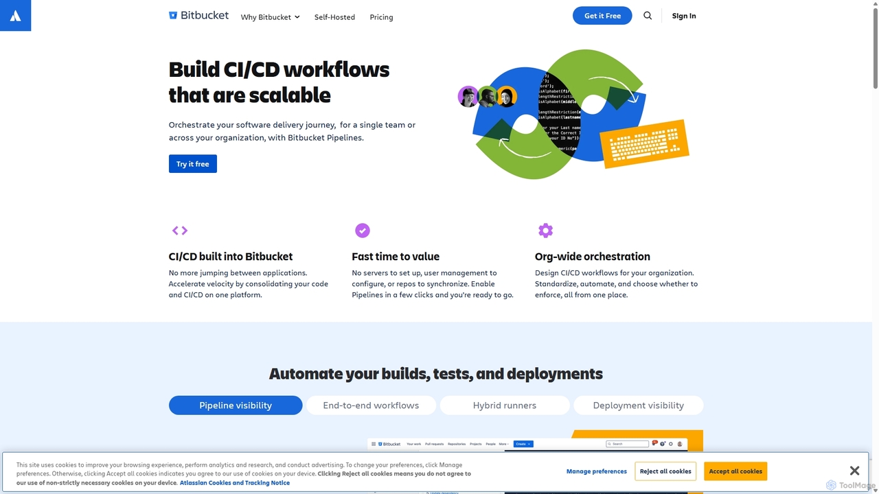 Bitbucket Pipelines | Atlassian for Bitbucket