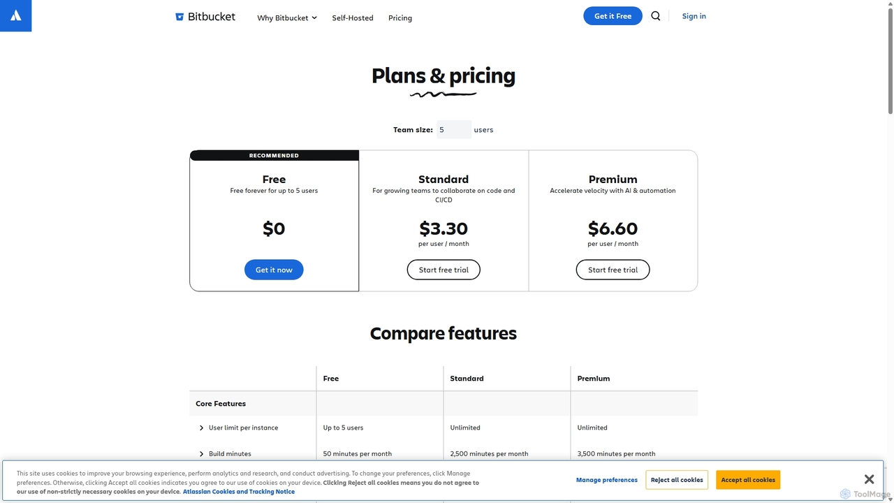 Bitbucket Pricing: Find the Right Plan for You | Atlassian for Bitbucket