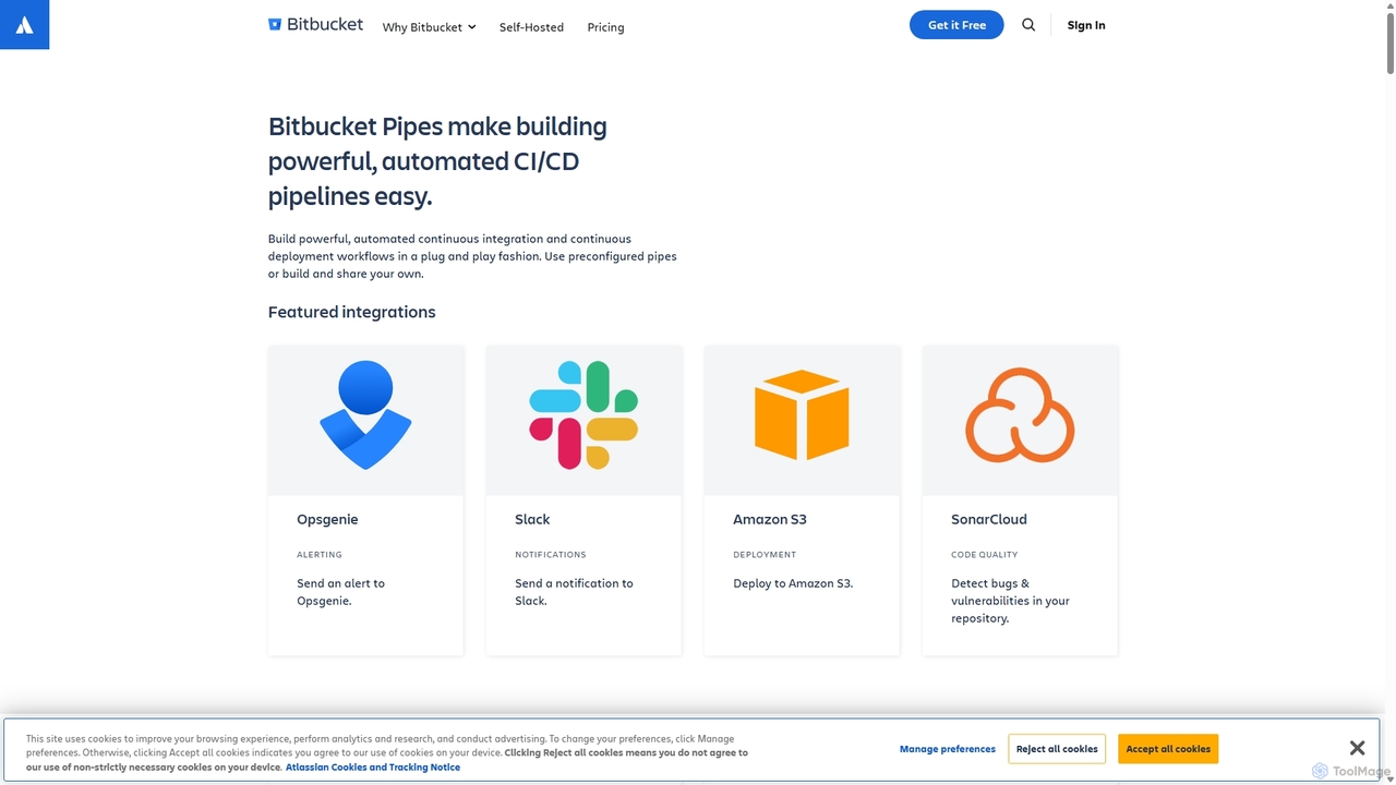 Bitbucket Pipes integrations | Bitbucket for Bitbucket