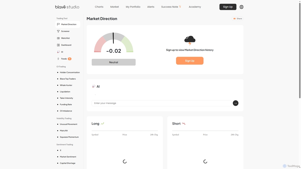 Market Direction｜Crypto Insight Studio｜Blave for Blave