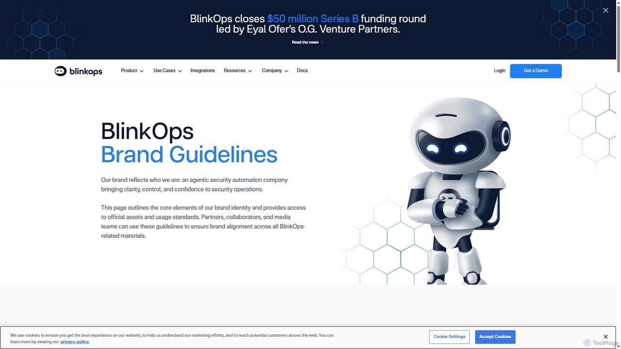 BlinkOps Brand Guidelines for BlinkOps