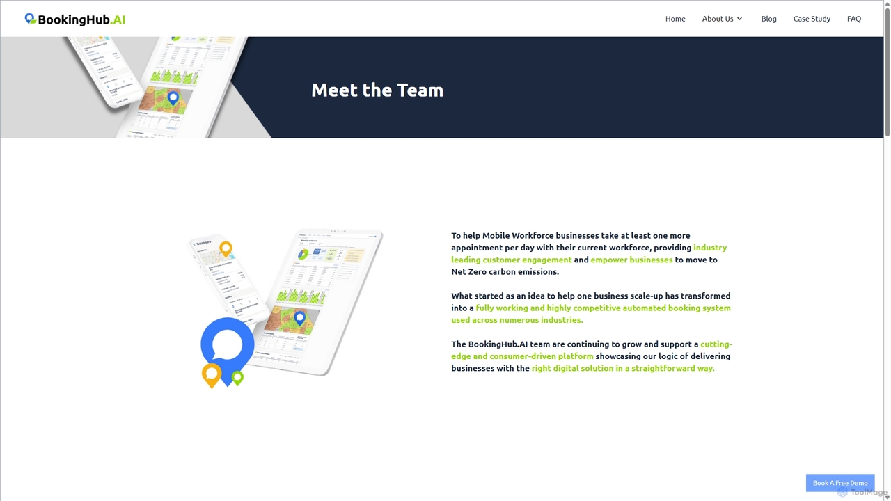 Meet the Team for BookingHub.AI