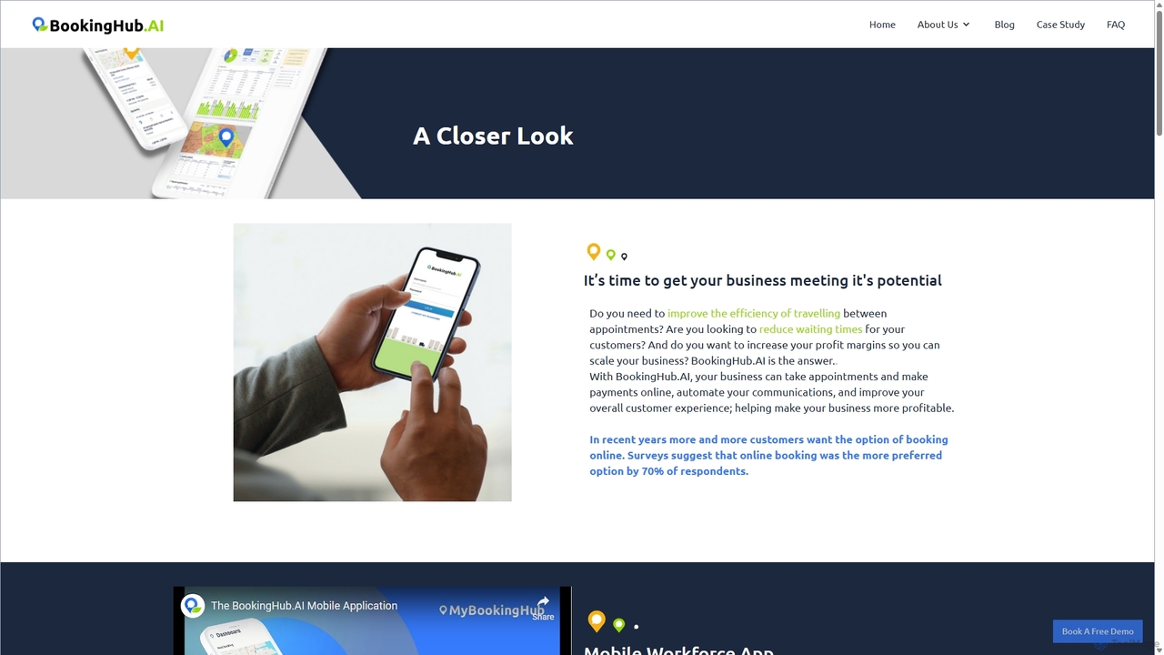 A Closer Look for BookingHub.AI
