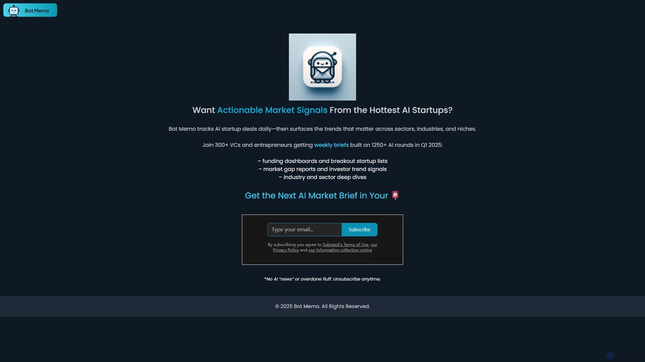 Bot Memo