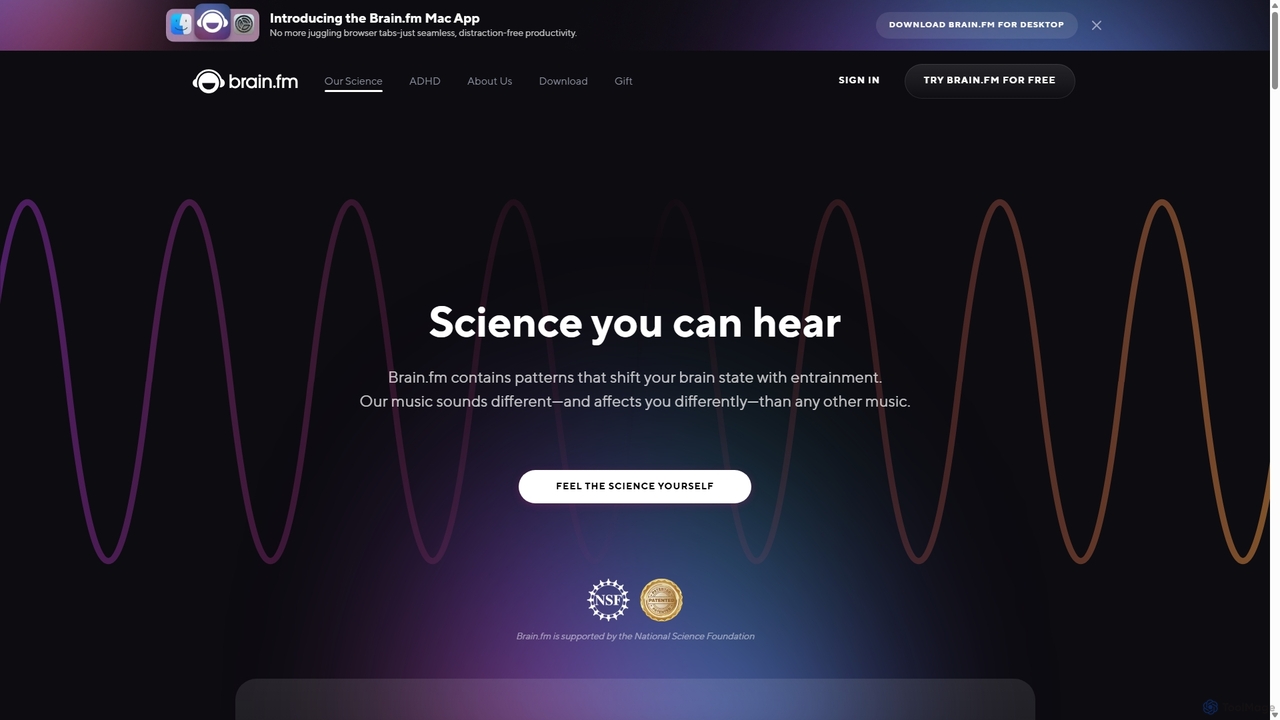 Our science for Brain.fm