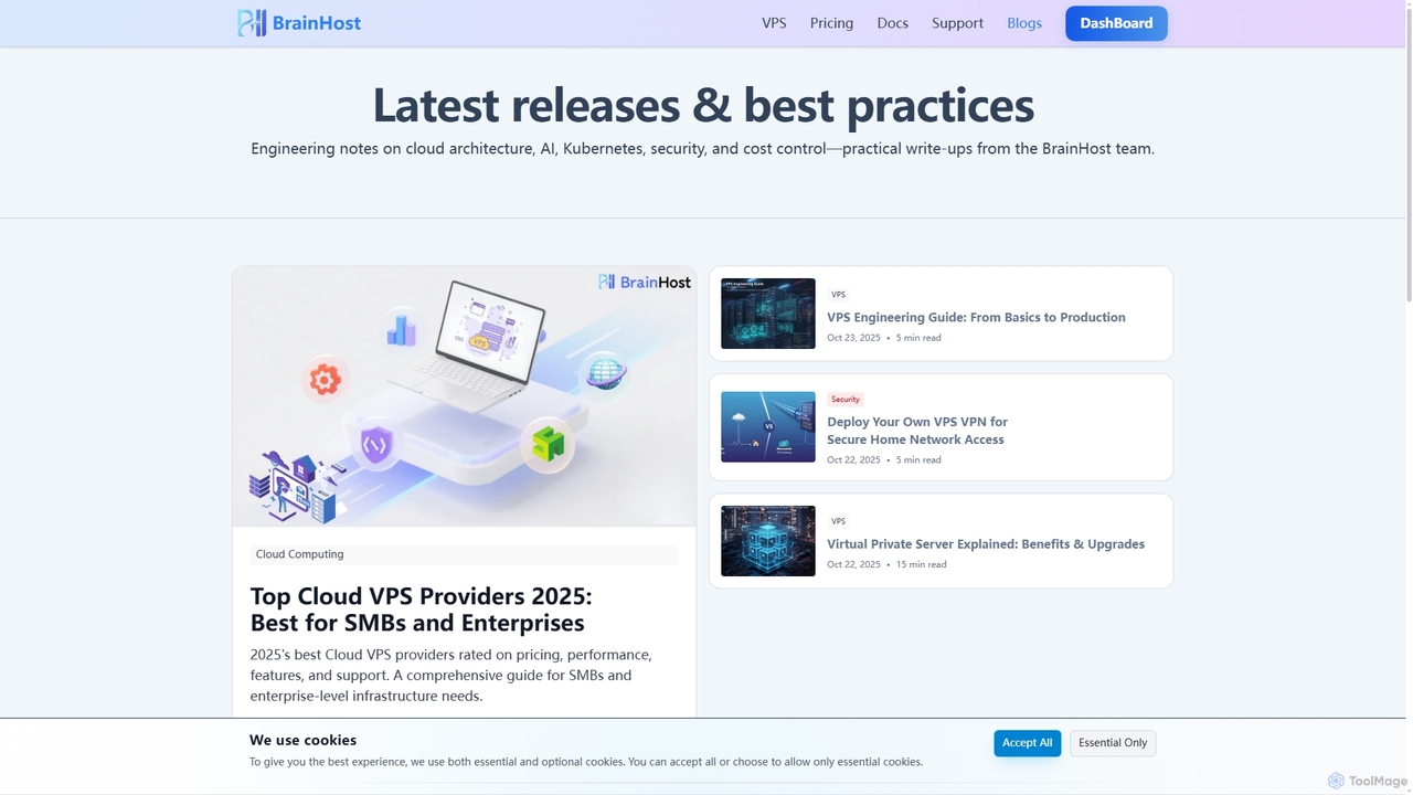 The BrainHost Blog: Tech Insights & Knowledge - BrainHost for BrainHost