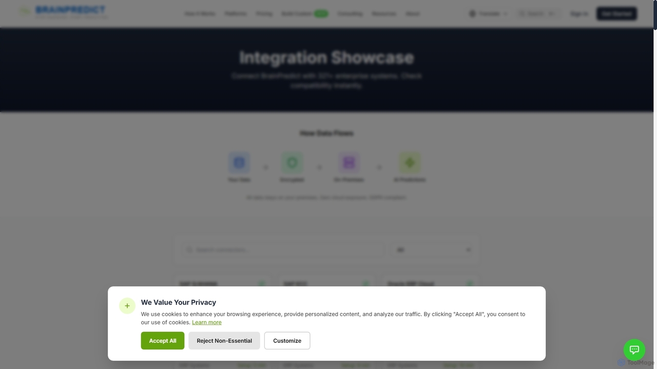 BrainPredict | Enterprise AI. Zero Cloud. Zero Compromise. for BrainPredict
