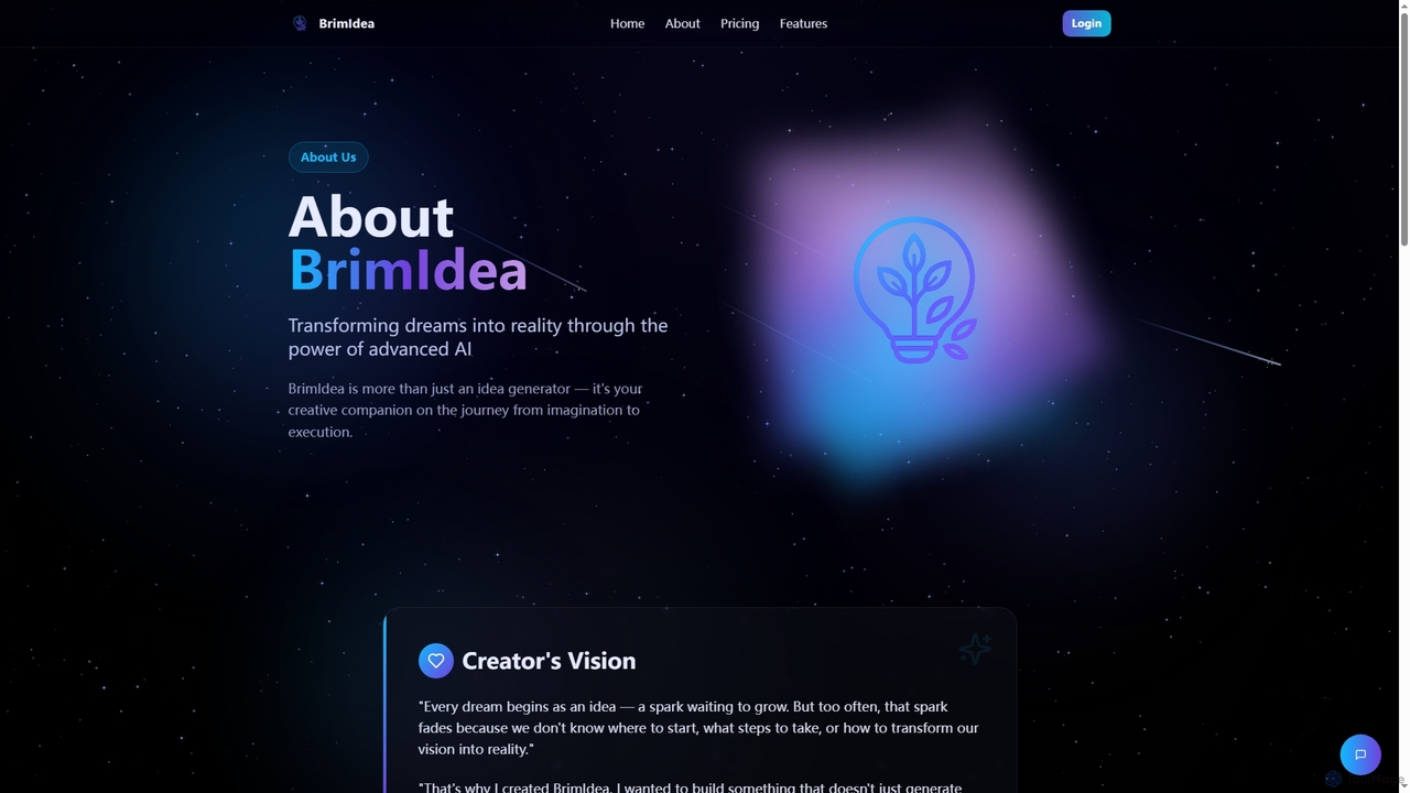 BrimIdea — Turn ideas into actions for BrimIdea