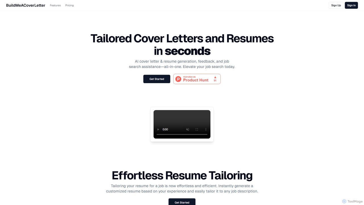 BuildMeACoverLetter