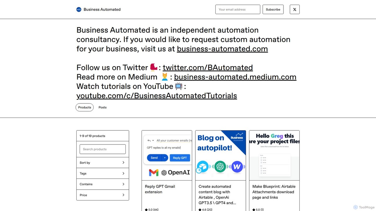 Business Automated