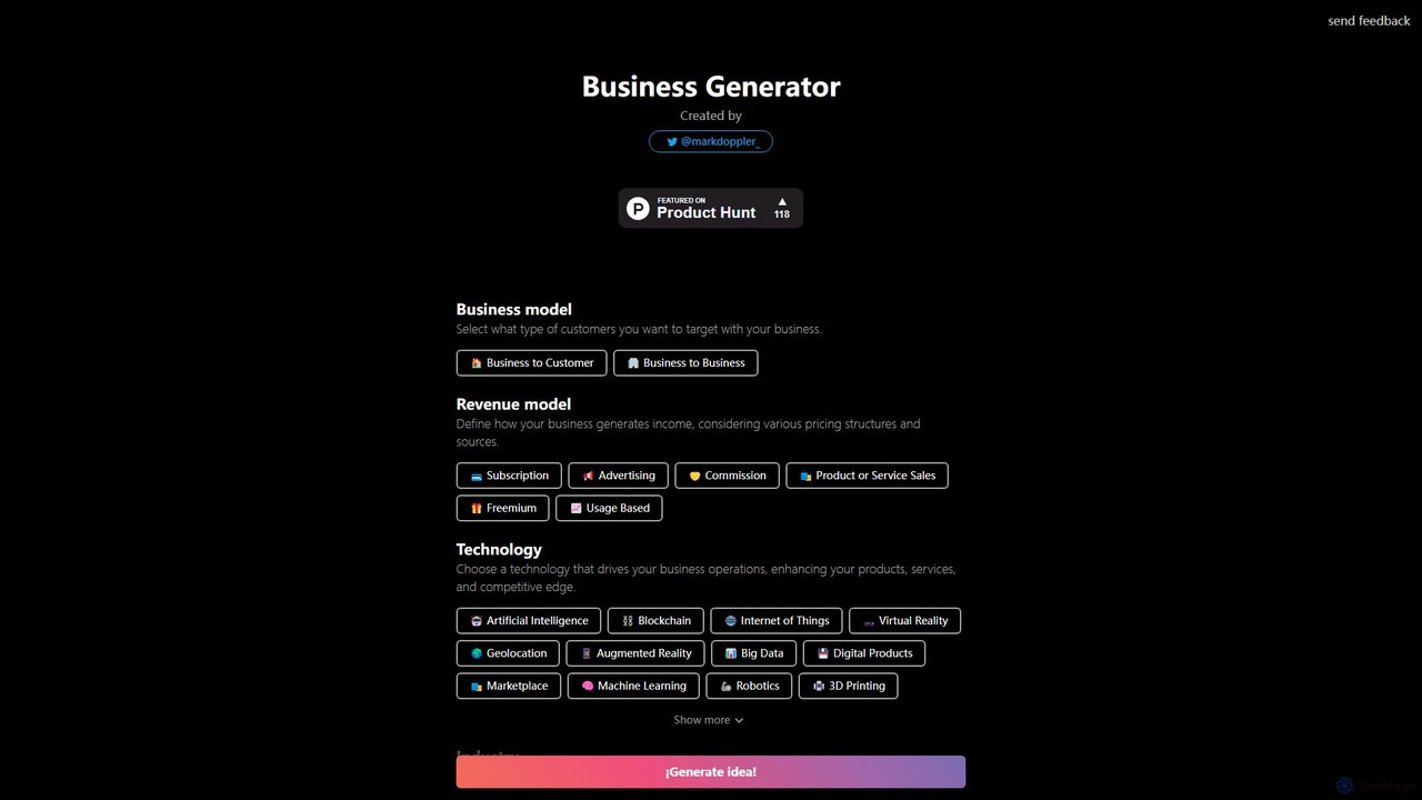 Business Generator