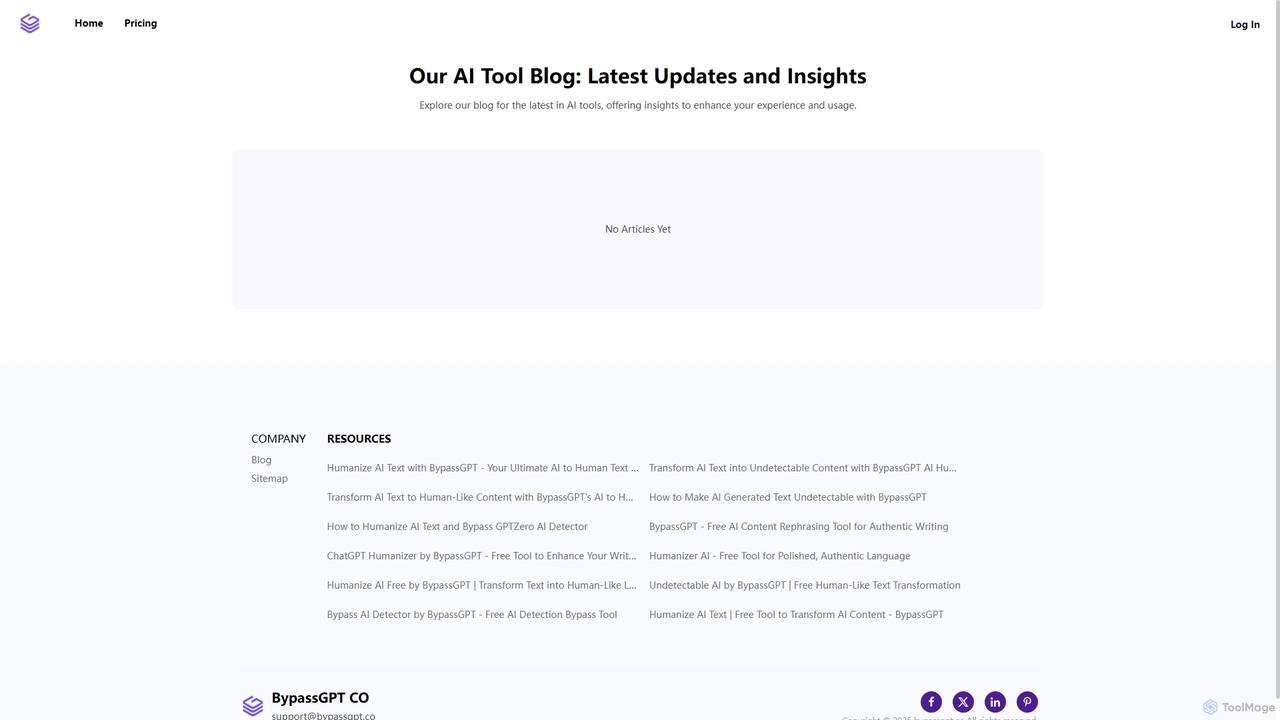 Our AI Tool Blog: Latest Updates and Insights for BypassGPT