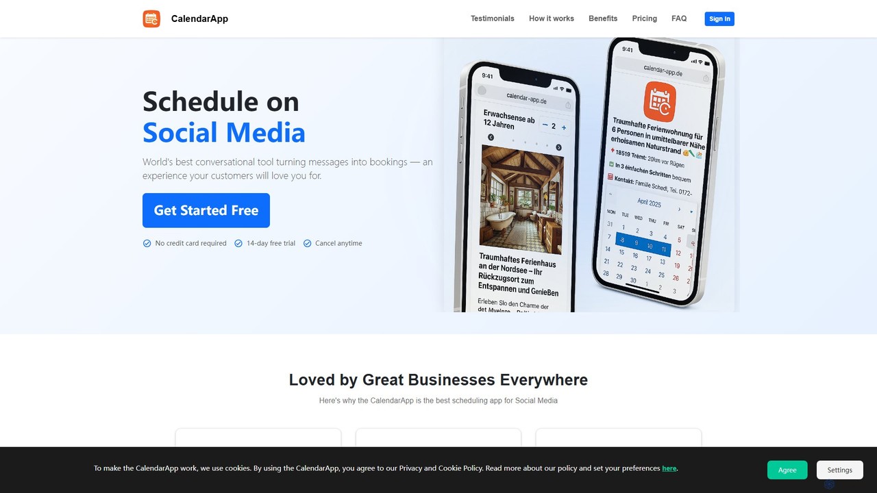 Calendar App