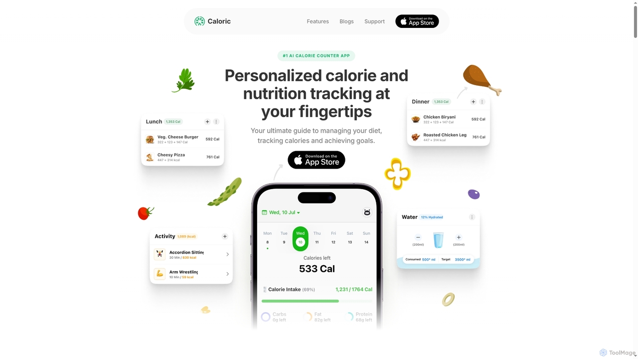Caloric App