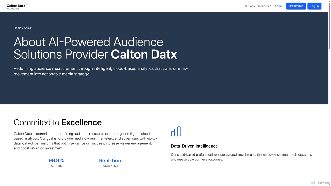 AI-Powered Audience Measurement Solutions | Calton Datx for Calton Datx