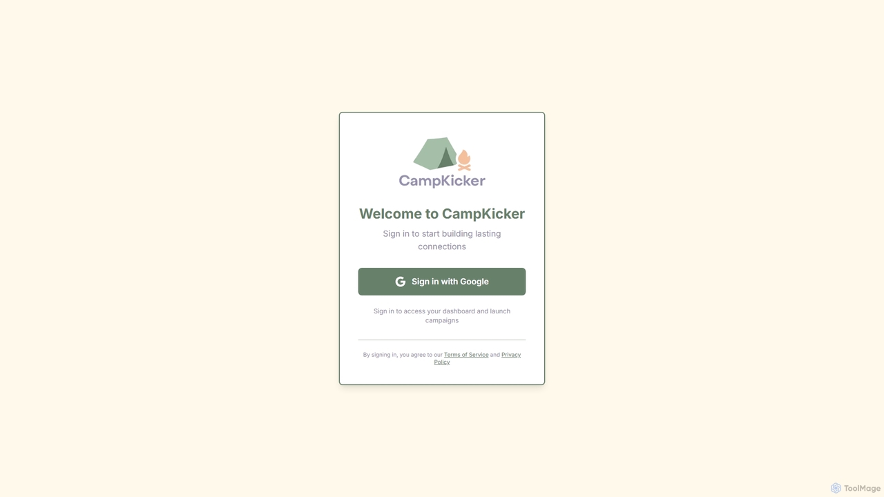 CampKicker - Launch Your Campaign in Minutes for Campkicker