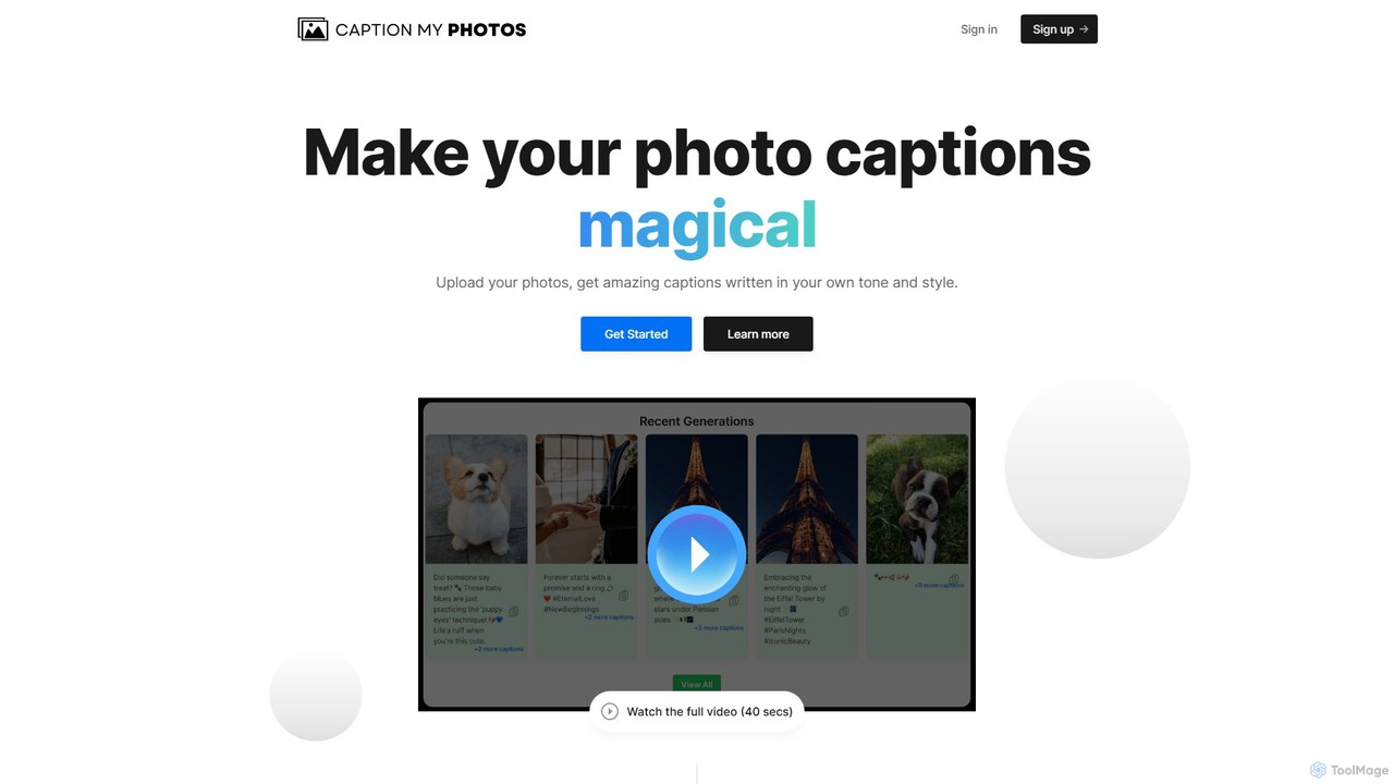 CaptionMyPhotos