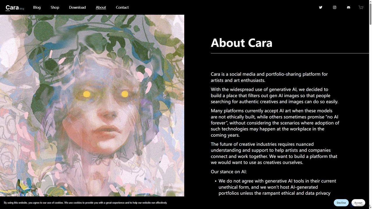 Cara - platform for artists, by artists. — Cara - Artist Social & Portfolio Platform for Cara