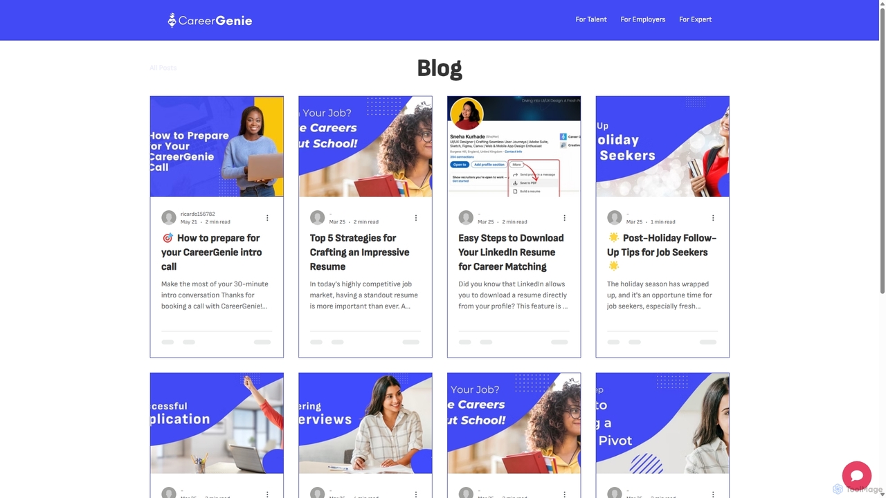 Blog | CareerGenie for CareerGenie