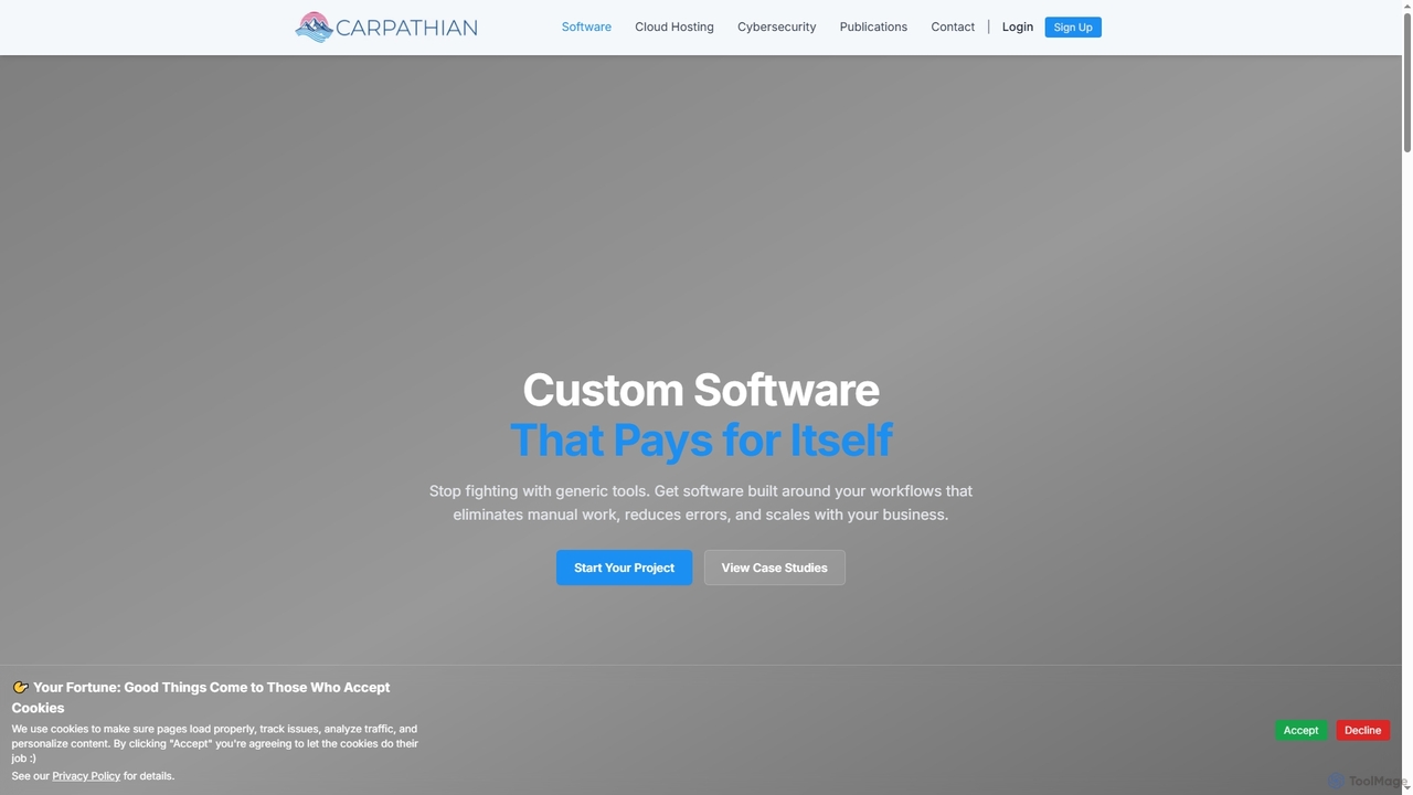 Software Development | Carpathian for Carpathian